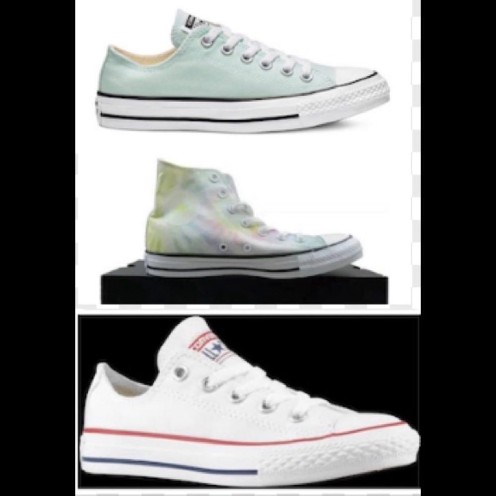 3 converse shoes